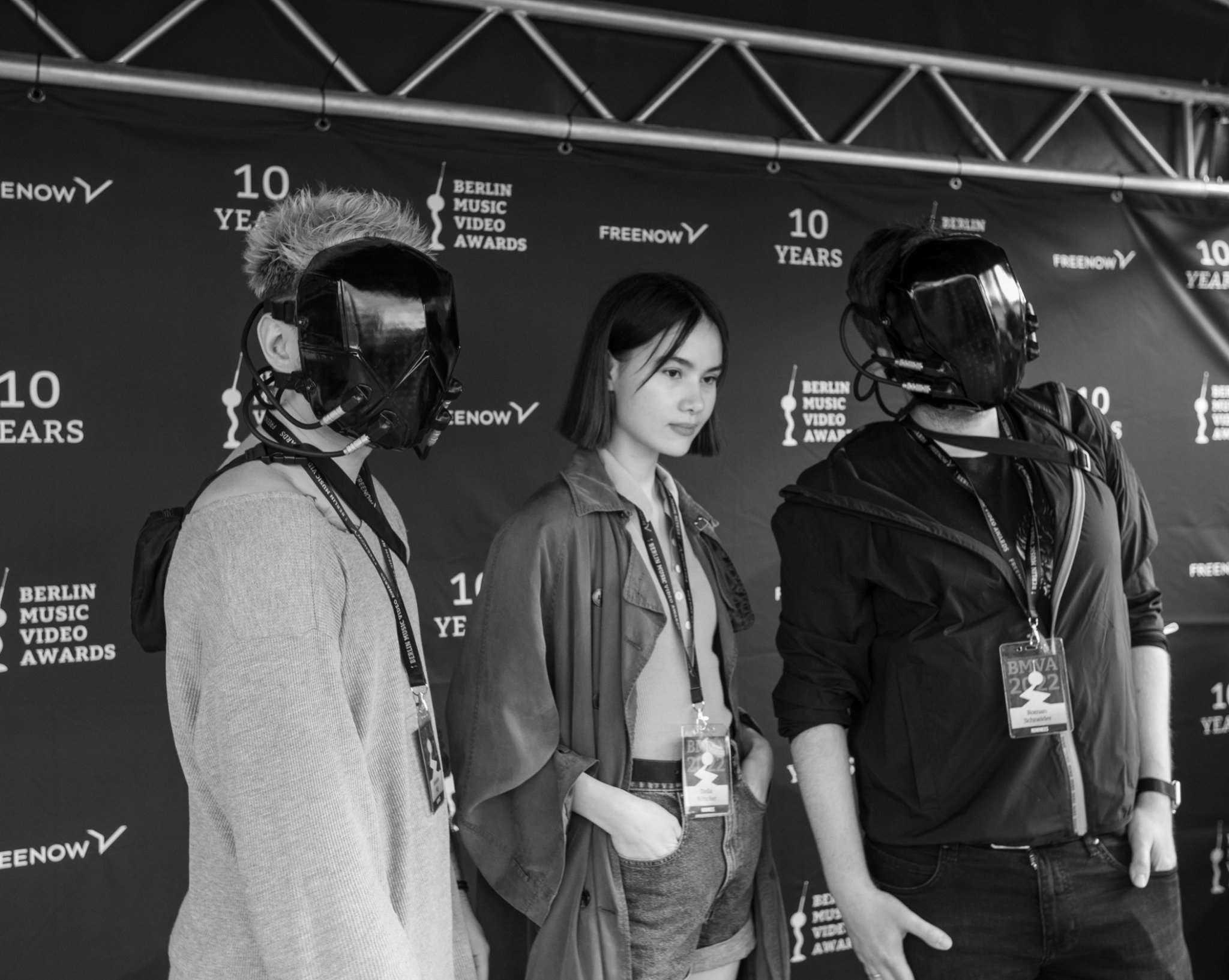 Fashion portrait at the festival